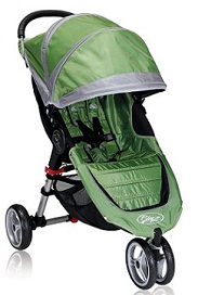 City Mini Single Stroller in Green for 2012