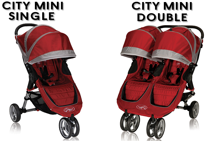 baby jogger city select double red